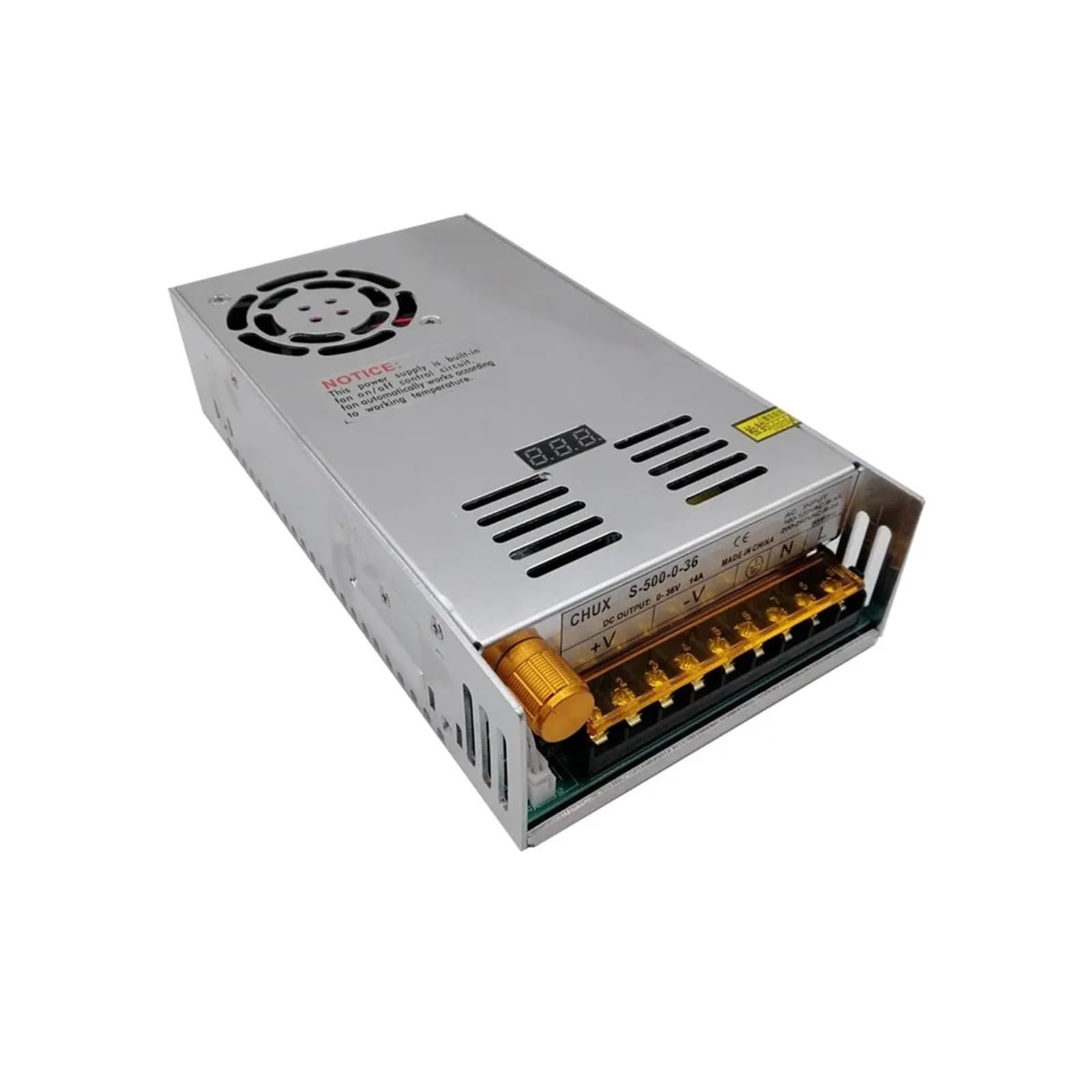 Alimentation à découpage réglable 0-72V 500W pour protéger vos circuits LED