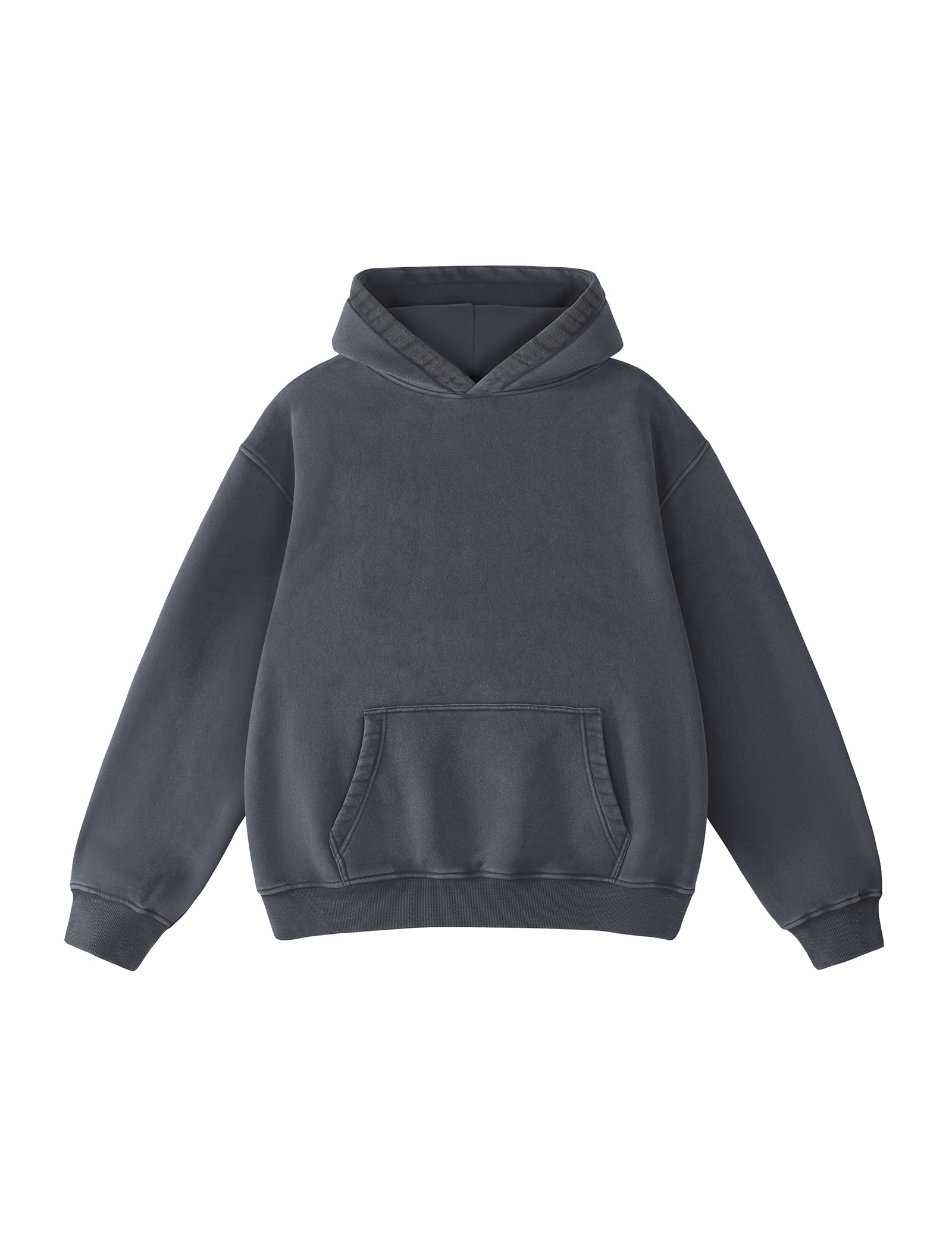 Hatant Oversized Hoodie Sweatshirts for Men Couples Heavyweight Hoodies Pullover Vintage Mens Acid Wash Sweaters Clothes 2026