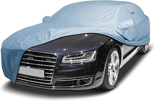 iCarCover Compatible con Audi A8 2011-2018 - Funda completa para automóvil, impermeable, resistente a todo tipo de clima, personalizada, para