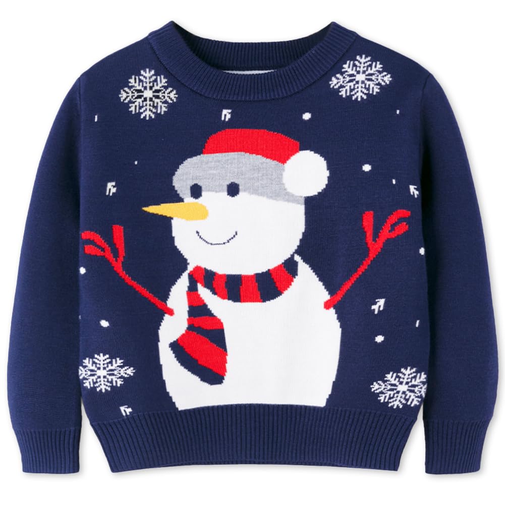 Remimi Kids Christmas Sweater for Toddler Girls Boys Holiday Pullover Top