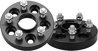IRONTEK 5x100mm to 5x100mm Wheel Spacers 1" Hubcentric Wheel Adapters Hub Bore 56.1mm Thread Pitch 12x1.25 Fit for Subaru 92-19 Impreza/89-14 Legacy/00-13 Outback, for Scion FR-S, for Saab 9-2X 2pcs
