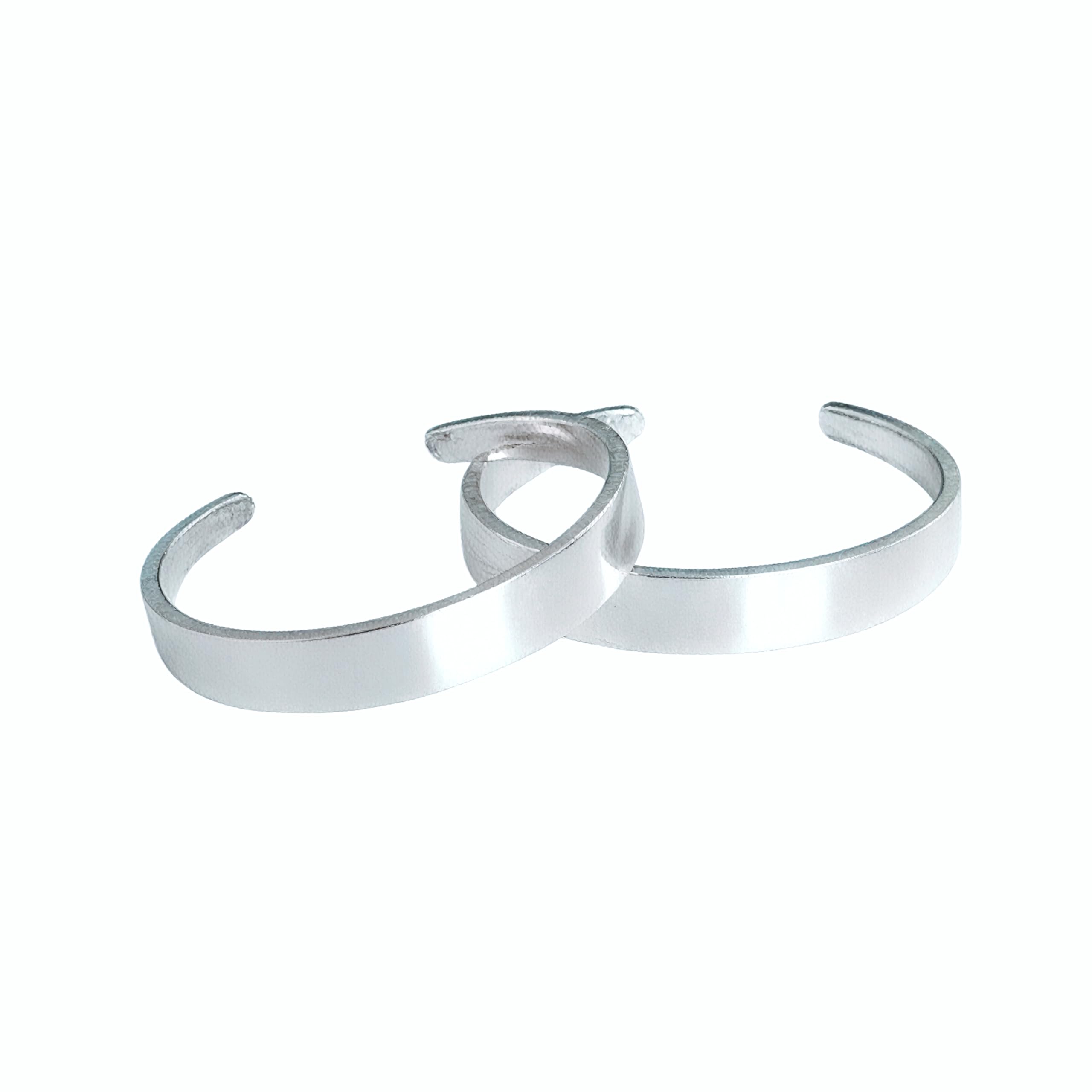 925 Silver Toe Rings for Women Stylish Silver Bands for Girls | 925 Silver Plain Toe rings with-image-40