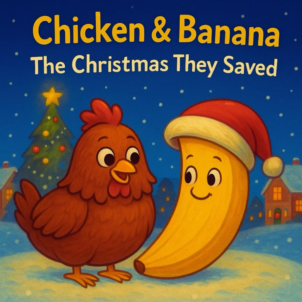 Chicken & Banana The Christmas They Saved: A Cozy and Heartwarming Christmas Story About Friendship, Kindness, Teamwork, and the Magic of the Holiday ... I Finding Little Things in Imperfect Moments