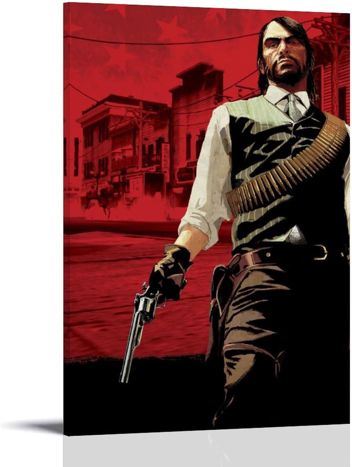 SRJUDR Red Dead RedemptionPosters Art Pop Wall Art & Prints Canvas Design Portrait Wall Decoration 12x18inch(30x45cm) Frame-style