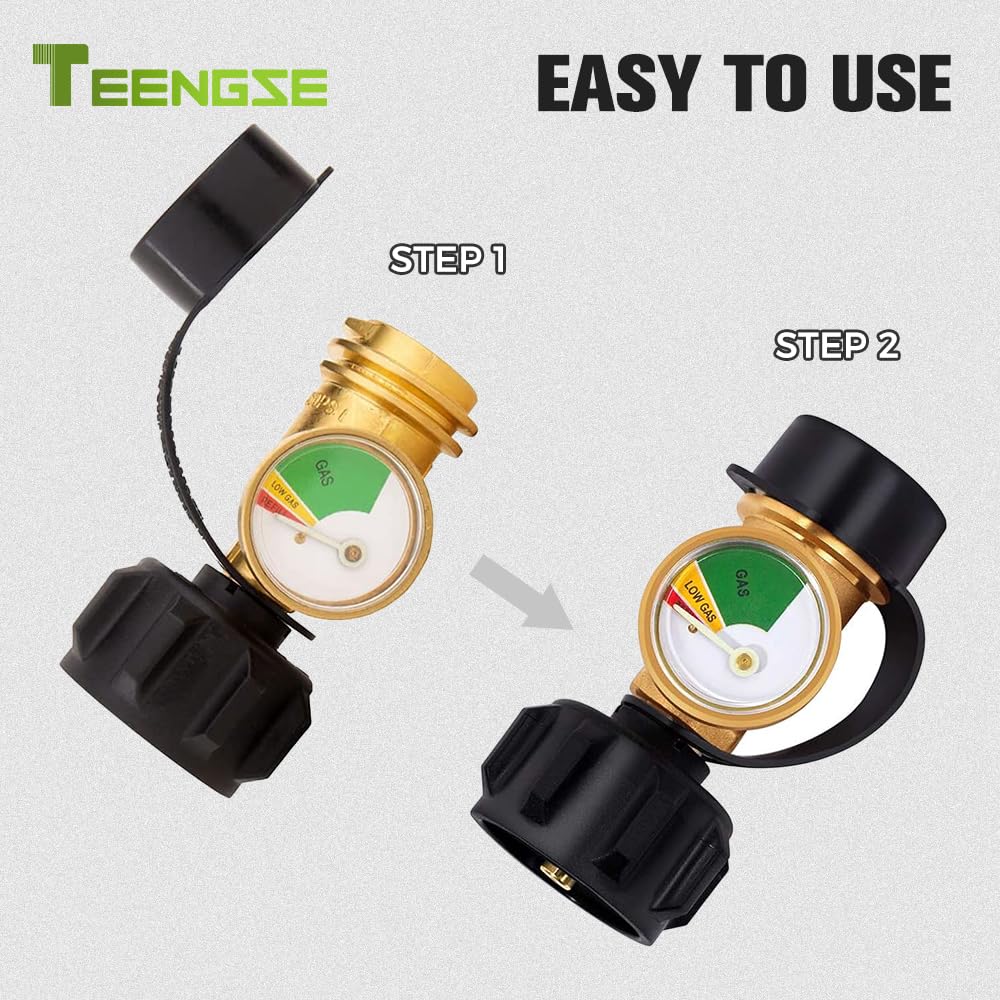 QCC1 Adaptateur Propane Raccord De Valve De RGulateur De Gaz Avec Crou