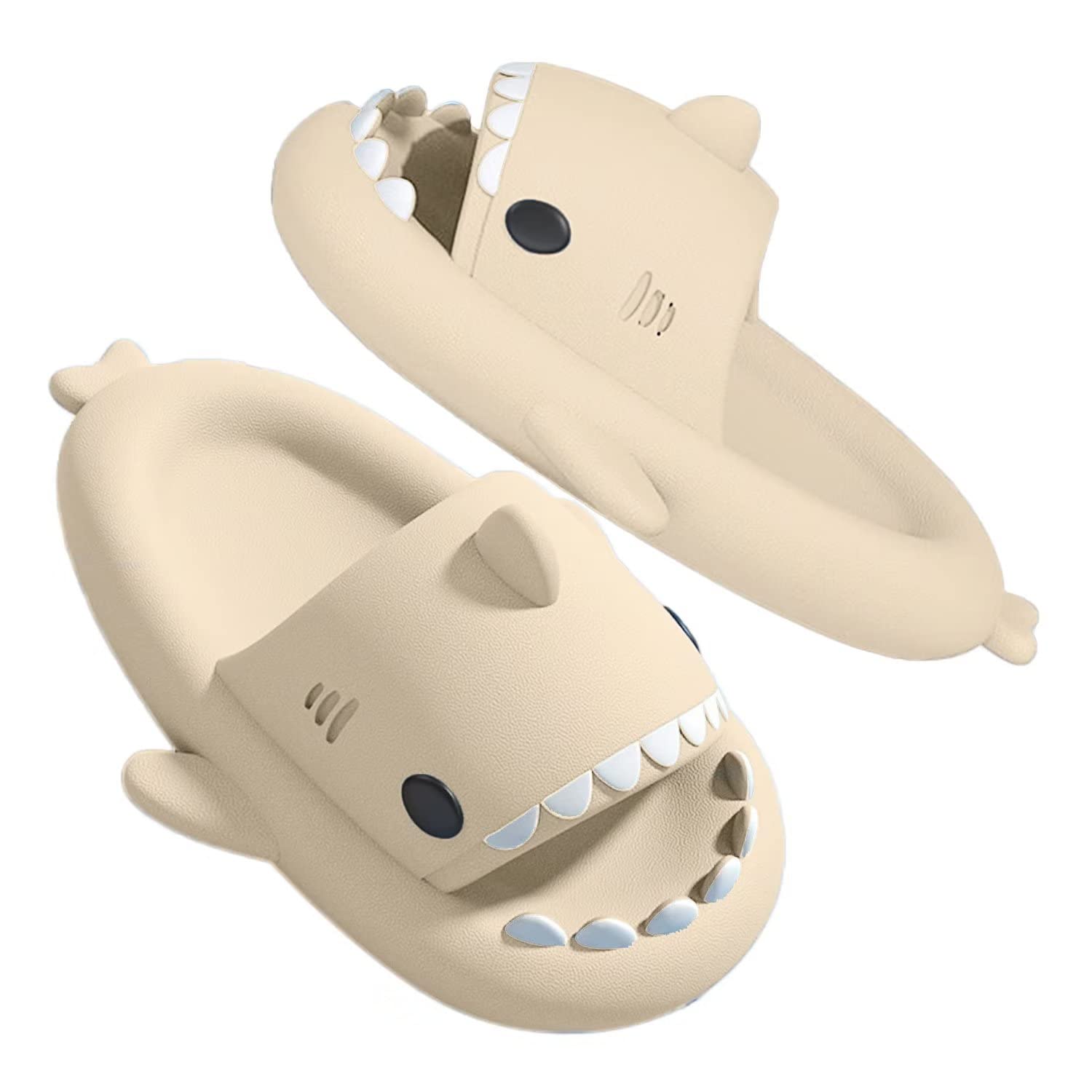 GULAKY Cloud Shark Slides Pillow Slippers Damen /Herren Hausschuhe Unisex Badeschuhe für Sommer