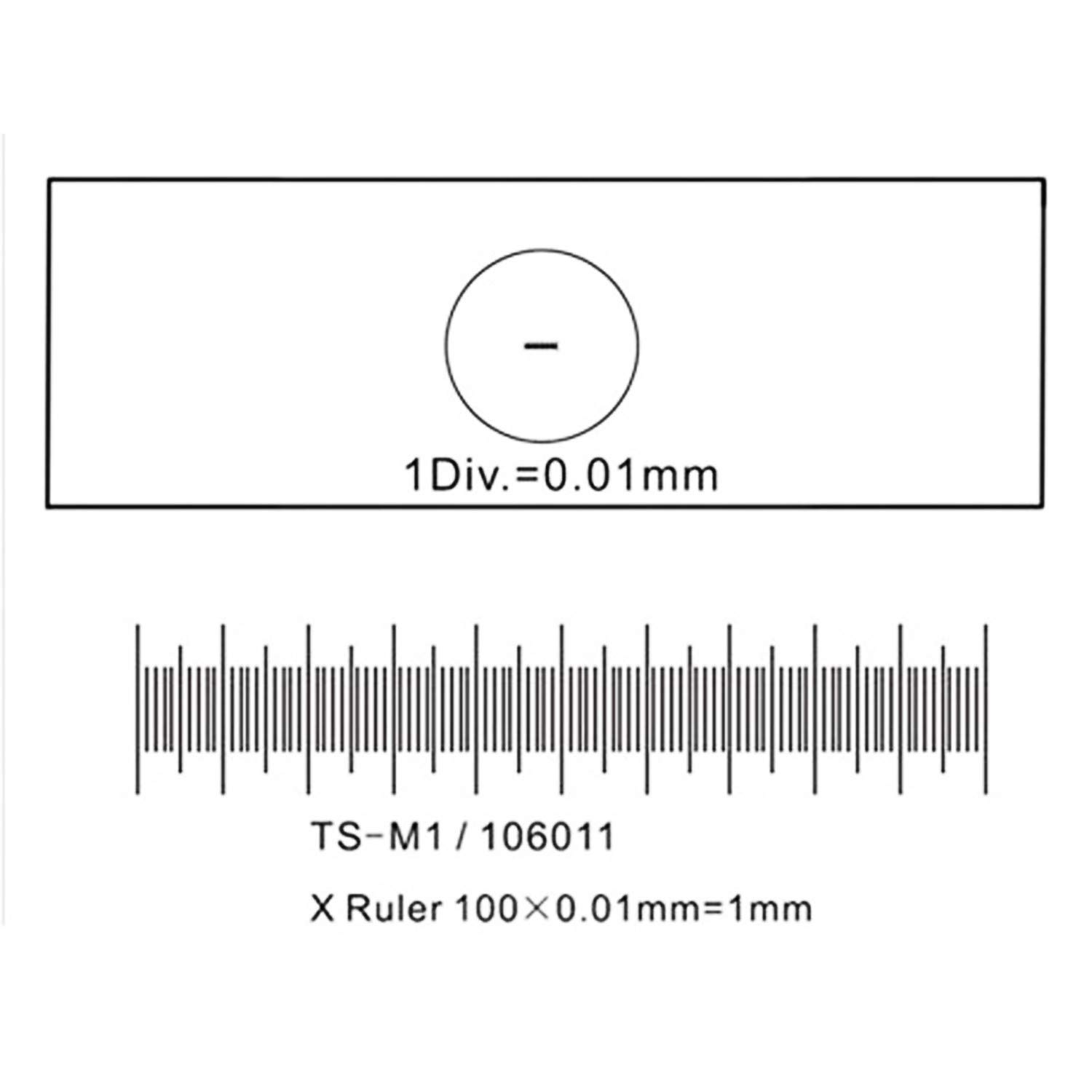 AmScope - Cámara de microscopio digital de montaje en C CMOS de color de alta velocidad de 3MP USB 2.0 con lente de reducción y kit de calibración - MU300-HS-CK