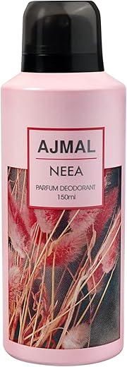 Ajmal Neea Deodorant Floral Perfume 150ML Long Lasting Scent Spray Gift for Women, Online Exclusive