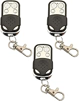 Vista 9 de DieseRC Llavero transmisor de control remoto inalámbrico de 433 Mhz, código de aprendizaje 1527, 2 botones de encendido apagado, para uso