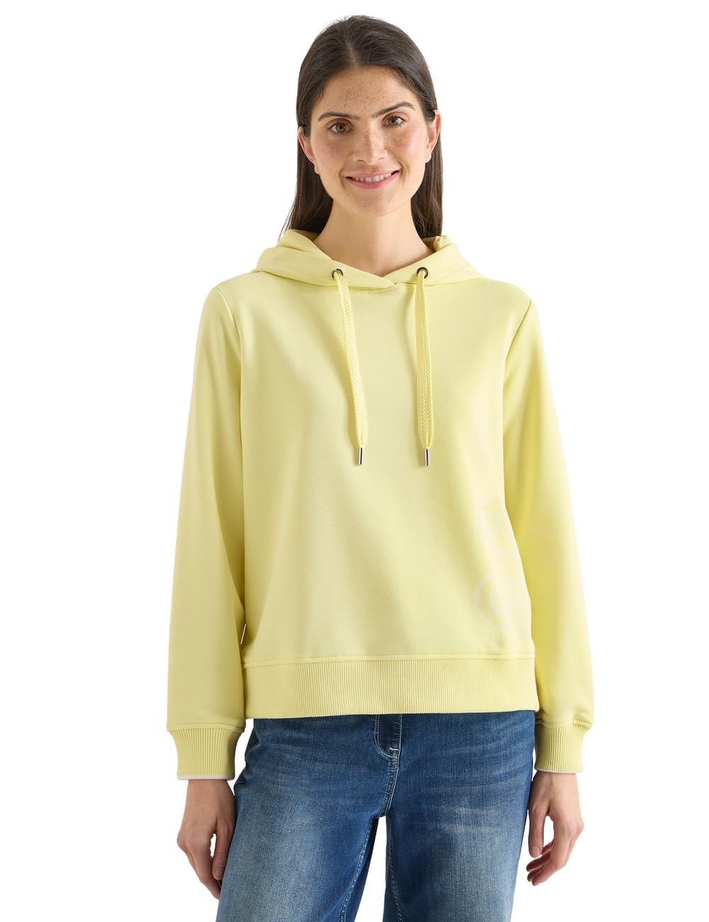 Cecil Damen Damen Hoodie mit Backprint Hoodie mit Backprint (1er Pack)