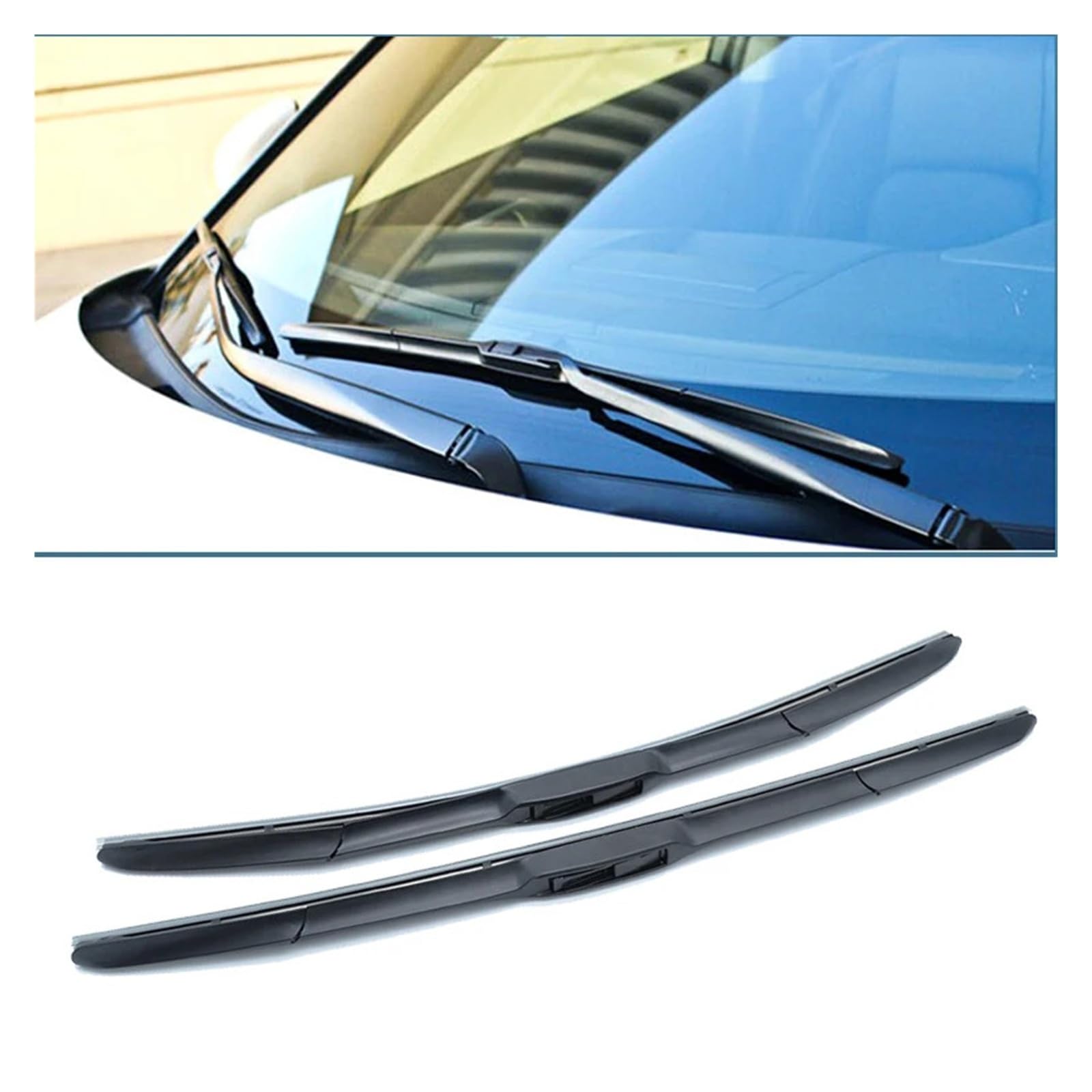 Dla T-o-y-o-t-a Corolla 2007-2013 3-częściowa wycieraczka przedniej szyby 2008-2012 Pióra wycieraczek przedniej szyby