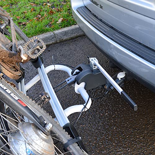 Maypole 4 Bike Total 60 kg Towball Mounted Bike Carrier Tilting System and Rapid Lock Quick Release Handle - Image 4