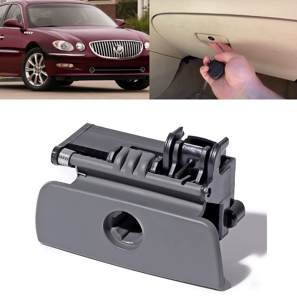 Astra Depot Compatible for 2005-2009 Buick Lacrosse Glove Box Latch Compartment Handle Fits for OE 15251007 (Gray)