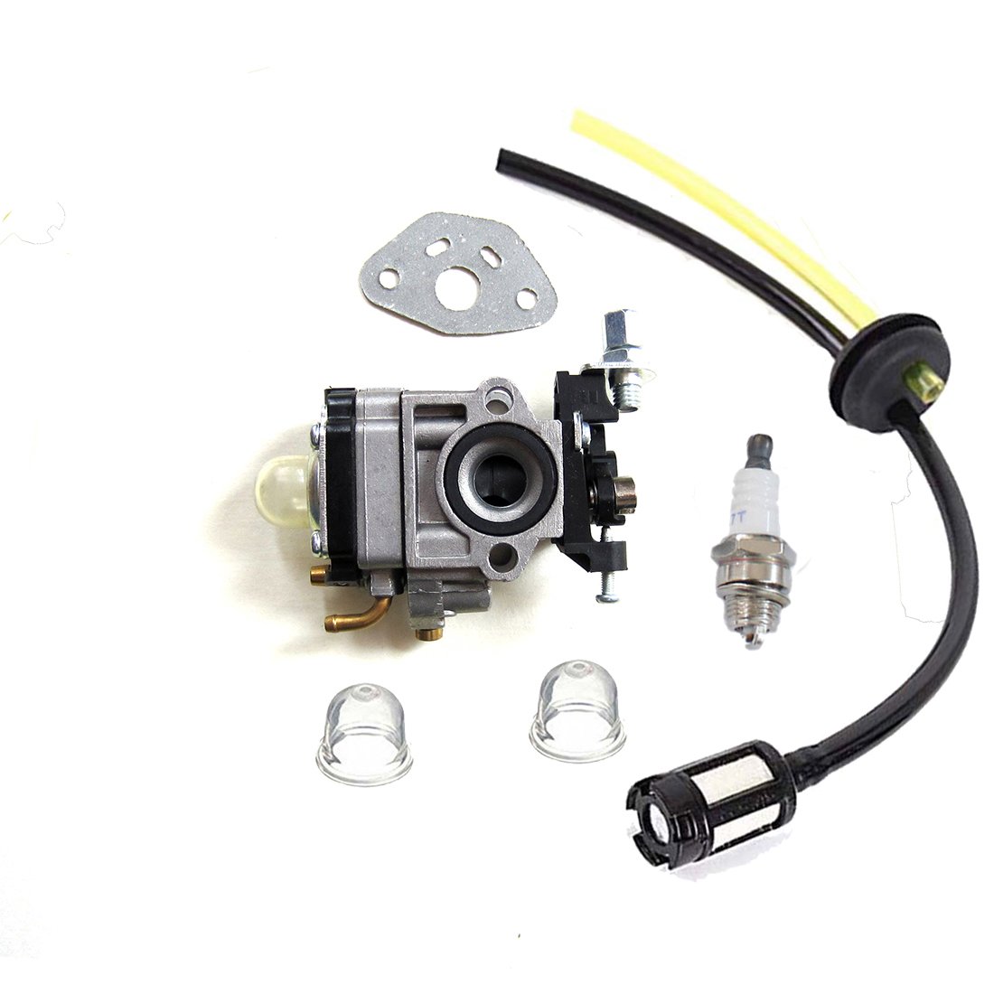 Amazon.com : HOQO Carburetor & Fuel Line Kit Spark Plug for Troy