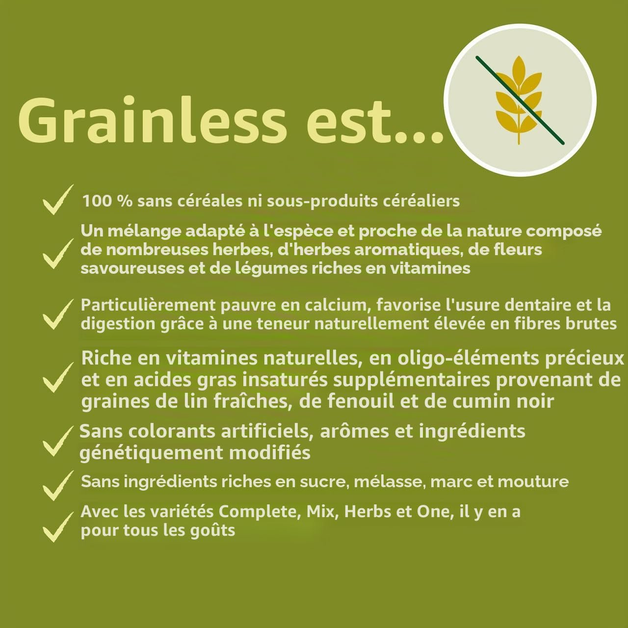 JR FARM Grainless Complete Lapin Nain 15 kg