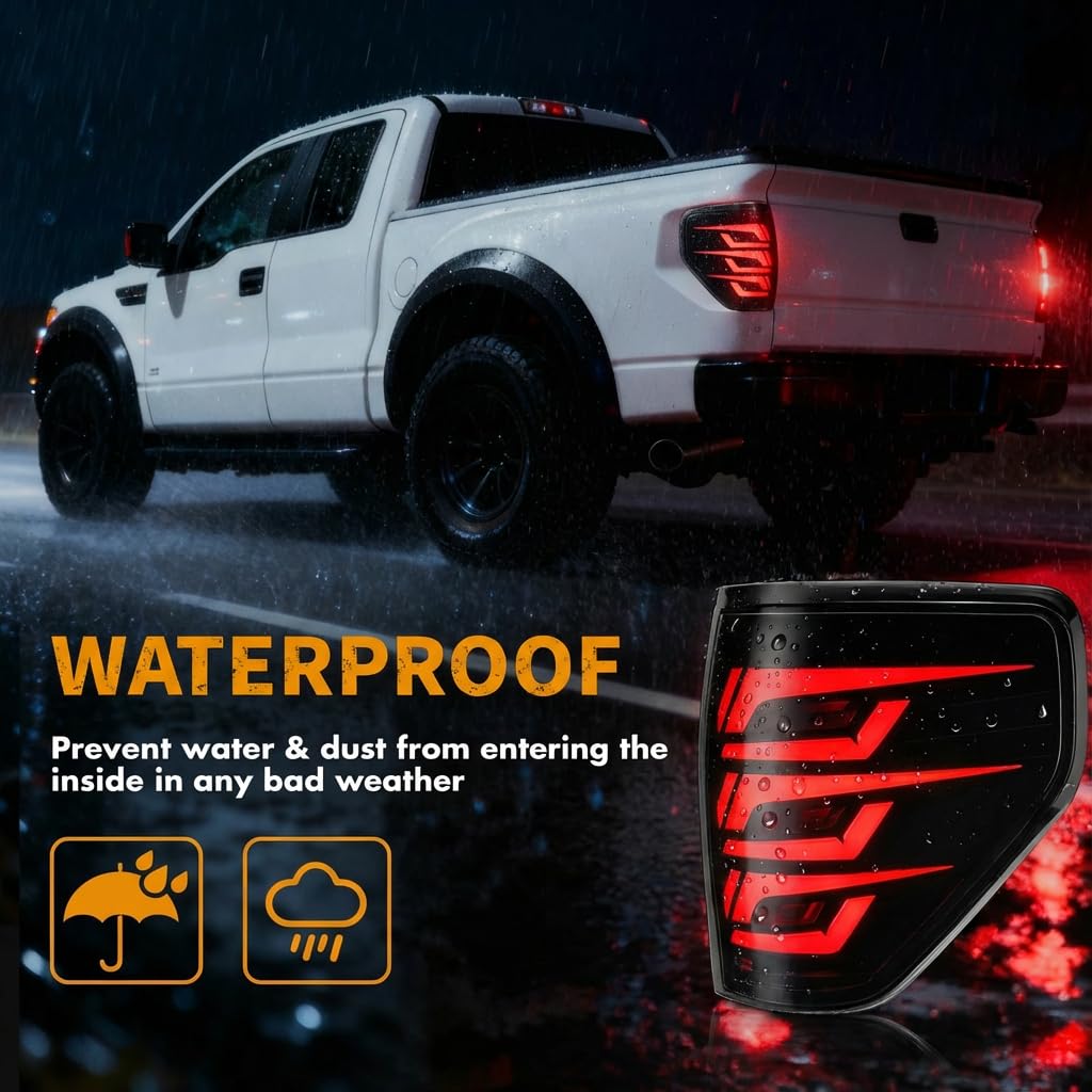 Amazon.com: OKSIWA Sequential LED Tail Lights for Ford F-150 2009