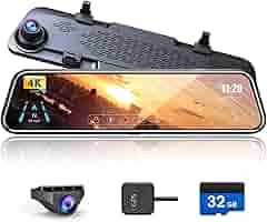 ドライブレコーダー ミラー型 11インチ超大画面 前後カメラ HDR/WDR Amazon.co.jp: 𝗧𝗵𝗶𝗘𝗬𝗘 ドライブレコーダー ミラー型 分離