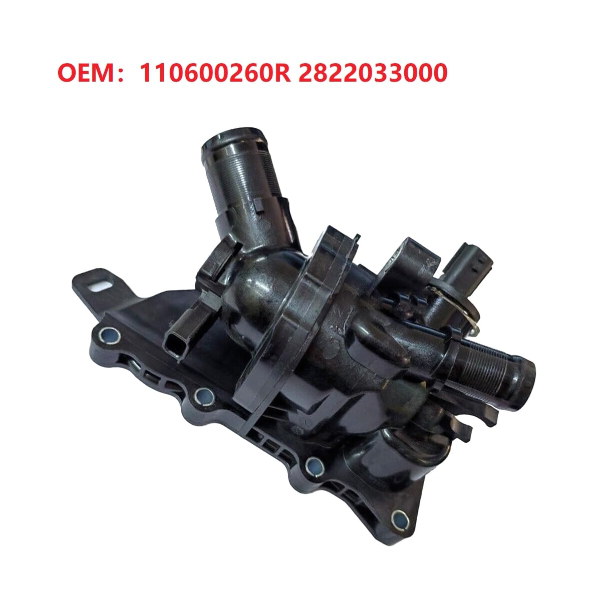 Termostat chłodziwa silnika Obudowa termostatu 110600260R 2822033000 A2822033300 / Kompatybilny z Renault Captur Clio Megane Scenic 4