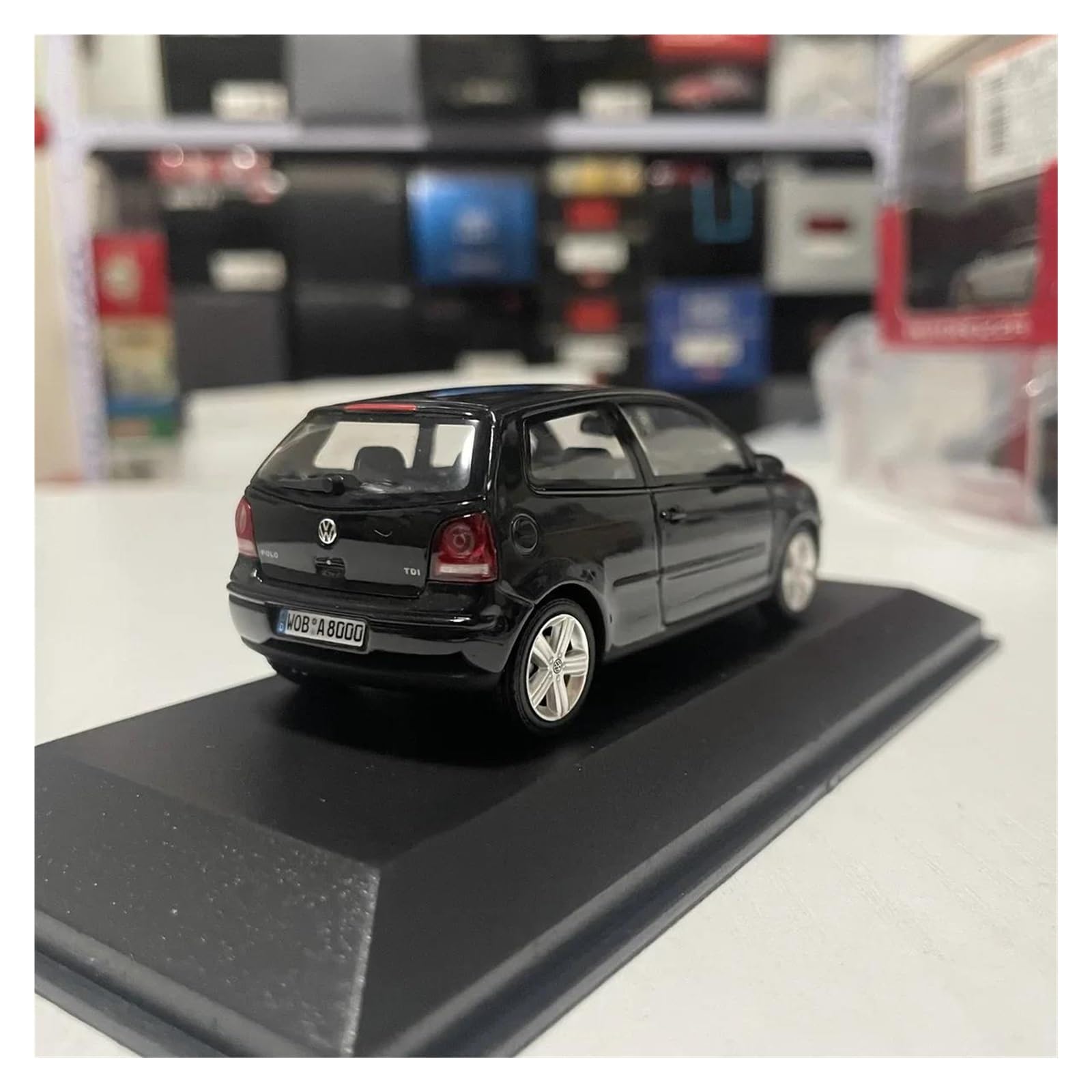 Auto In Miniatura 1 43 Per Volkswagen POLO 9N3 Simulazione Modello Di Auto Statica In Lega Decorazione Per La Casa Ornamenti In Metallo