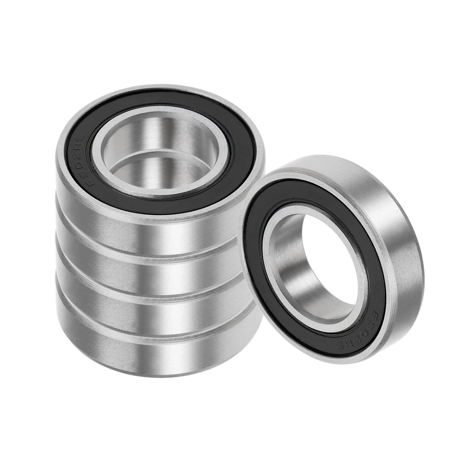 Deep Groove Ball Bearings - [45mm x 100mm x 25mm] High Carbon Steel Balls for Motors Machine Tool Gearboxes Bearing Use, Double Sealed ABEC1