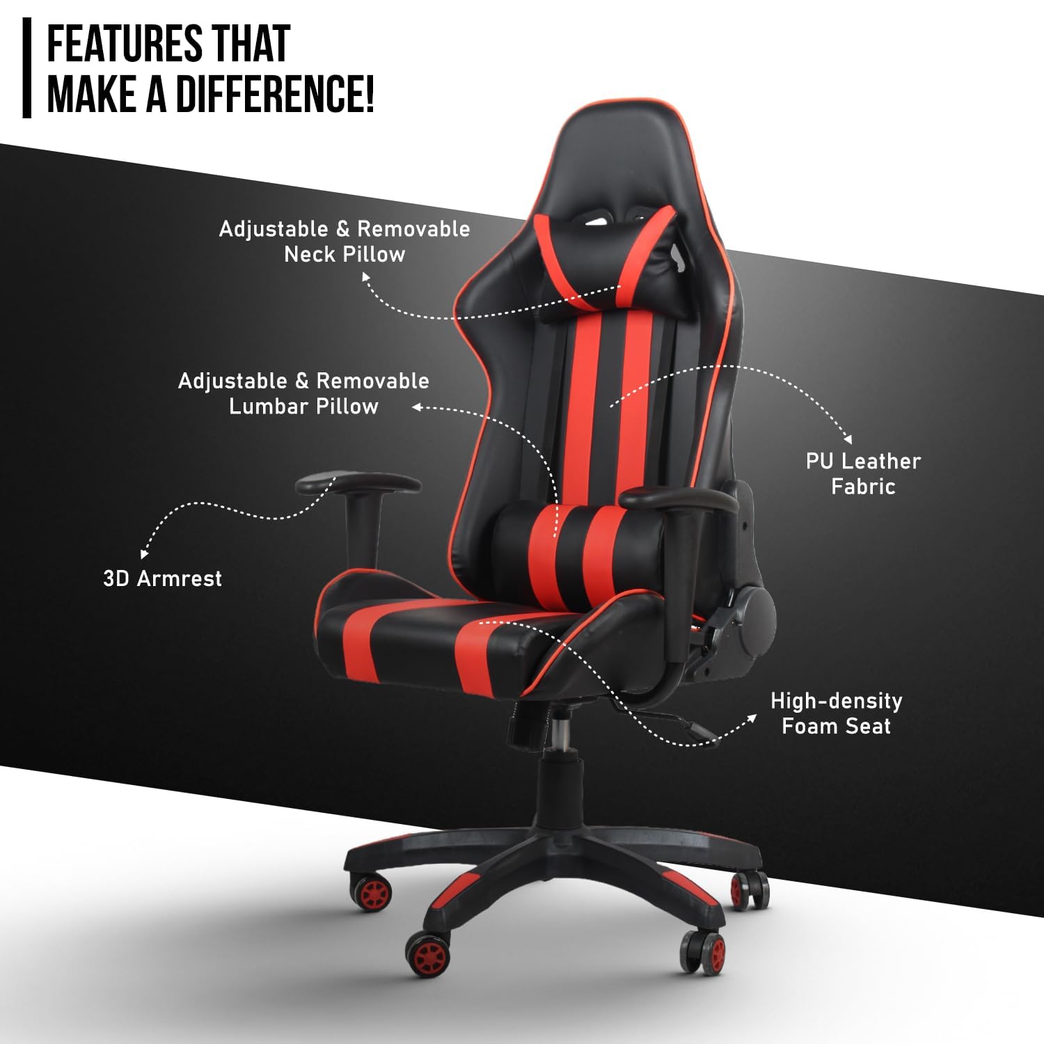 YUMESA Gaming Chair YG-702 Office Chair PC Chair with