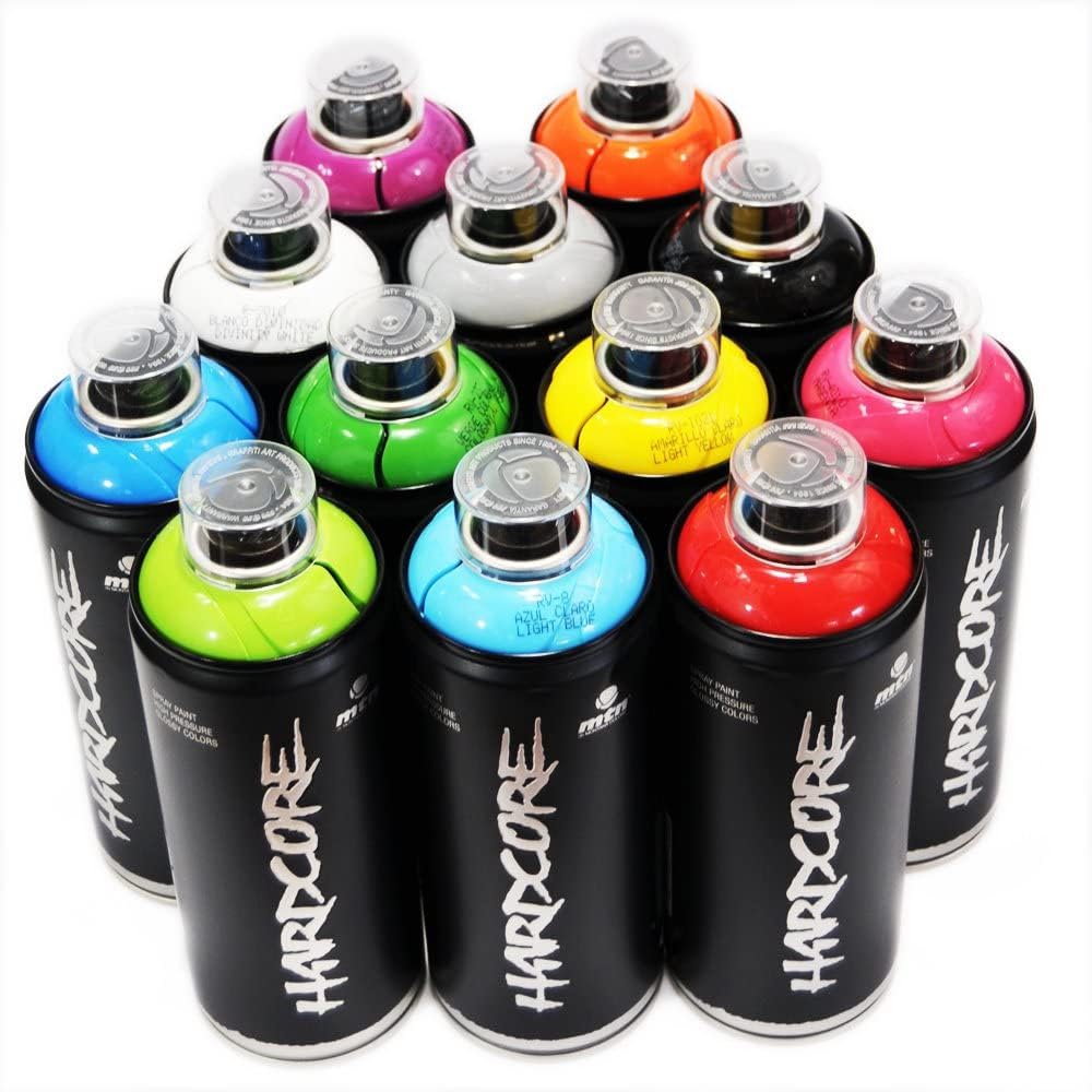 MTN PACK SPRAY MONTANA HARDCORE 12 UNIDADES
