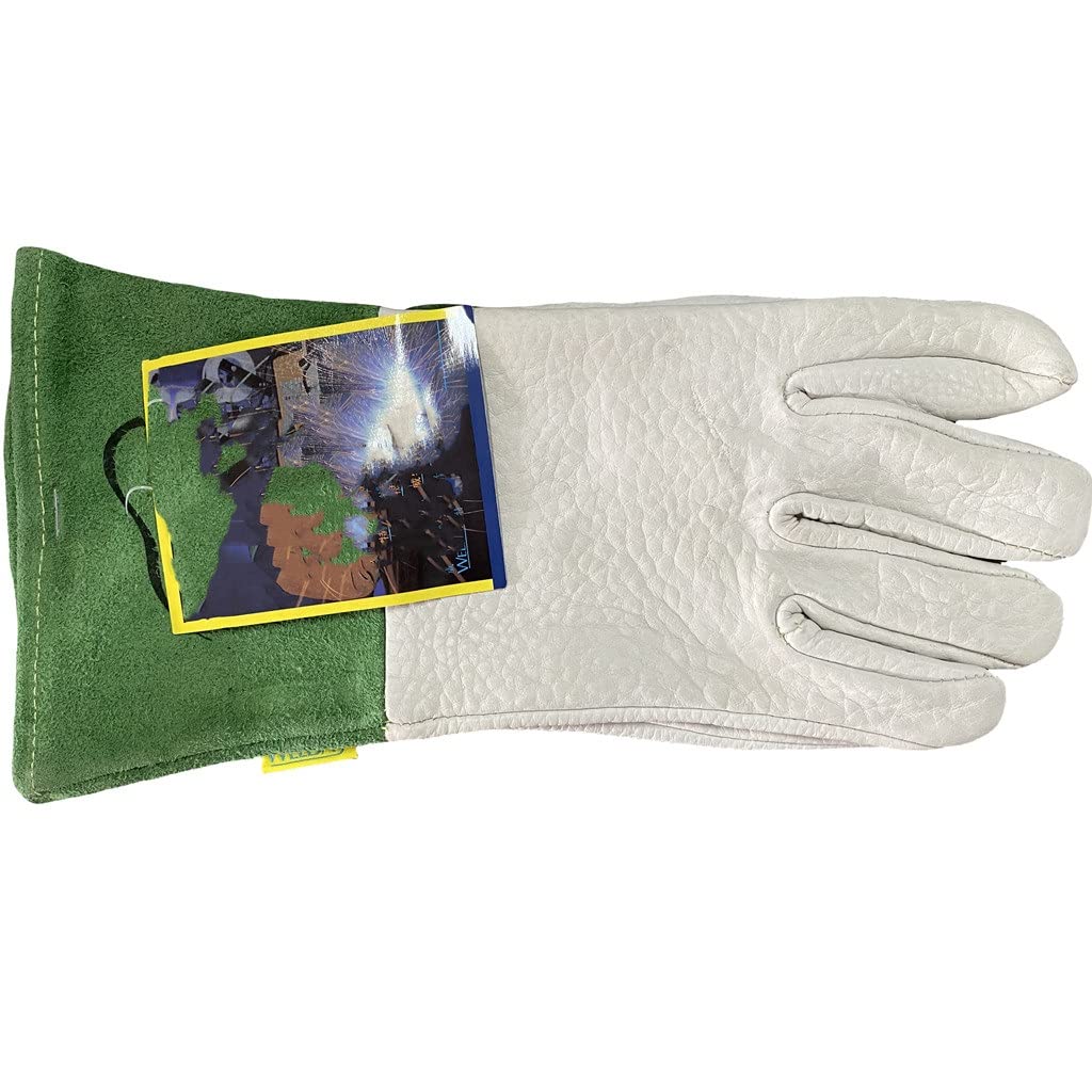 Leather Welder Work Glove Safety Hand Leather TIG MIG Welding Gloves Tools Gardening