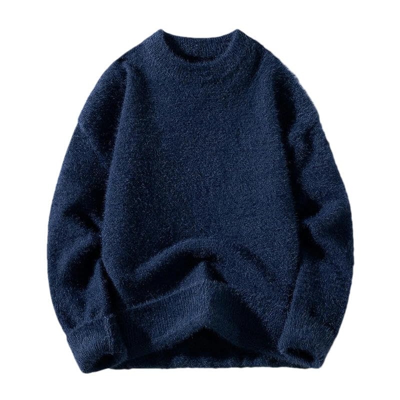 Pull couleur unie homme chaud pour ne plus hésiter le matin - 6