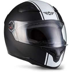 Nzi Helmets Son Buenos MOTO X86 Casco Integrale Motocicleta, ECE certificado, Visera incluyendo Bolsa de Casco