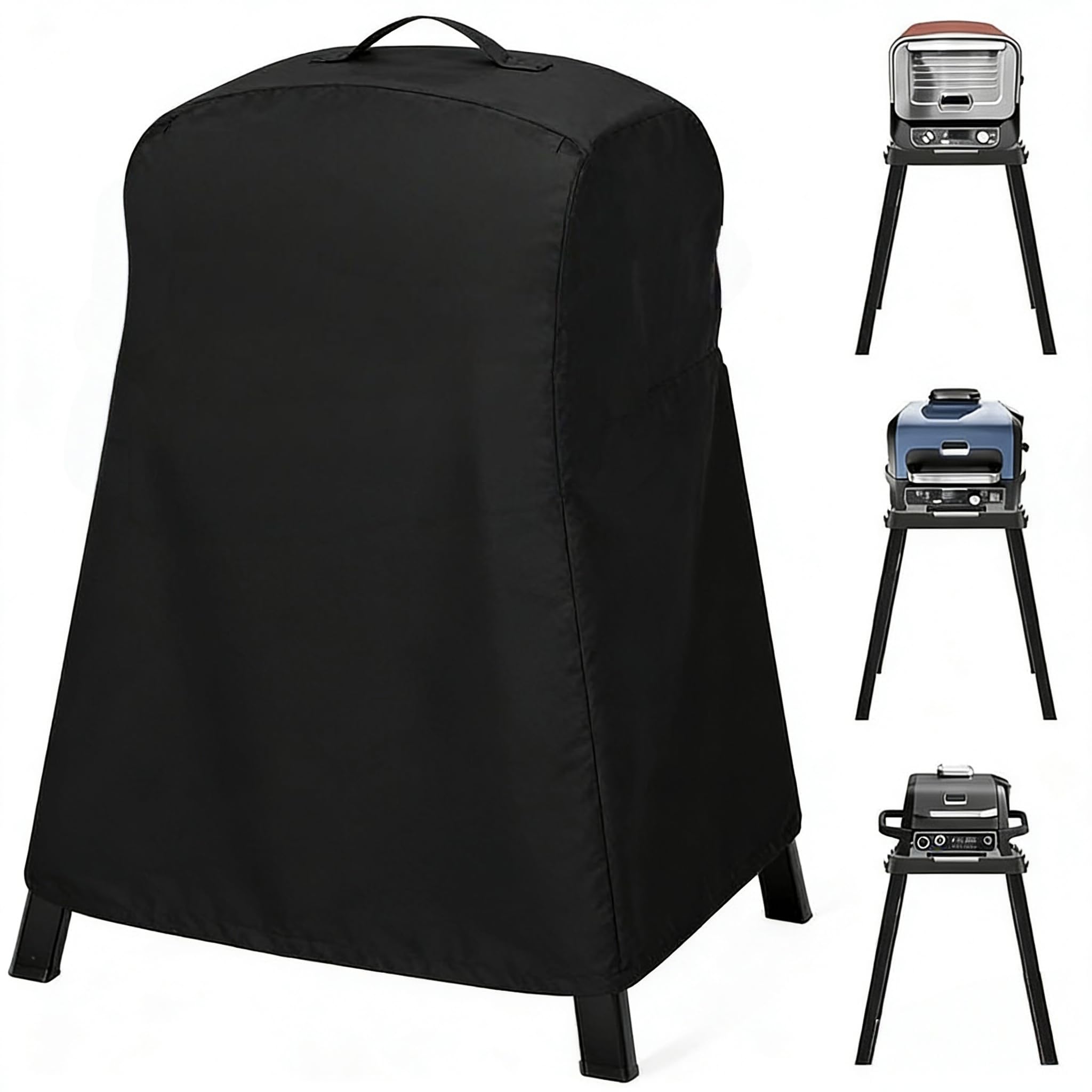 Iptienda Barbecue Cover,Outdoor Grill Cover Waterproof for Ninja Outdoor Stand without Side Table,BBQ Covers with Drawstring,Grill Covers for Ninja Woodfire Grill OG700/800/900/OO100 Series-89x69x115 — image 1