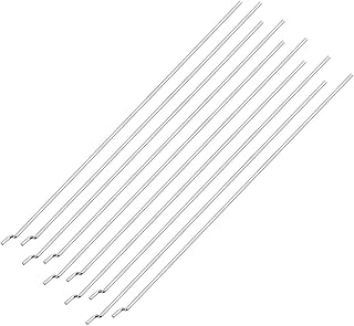 uxcell 2 x L300 mm Pushrod Connector Stainless Steel Rod Linkage,Z Shape,10pcs