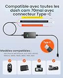【70mai Dashcam M310 Plus 4K+Kit de Câblage UP06】 - 7
