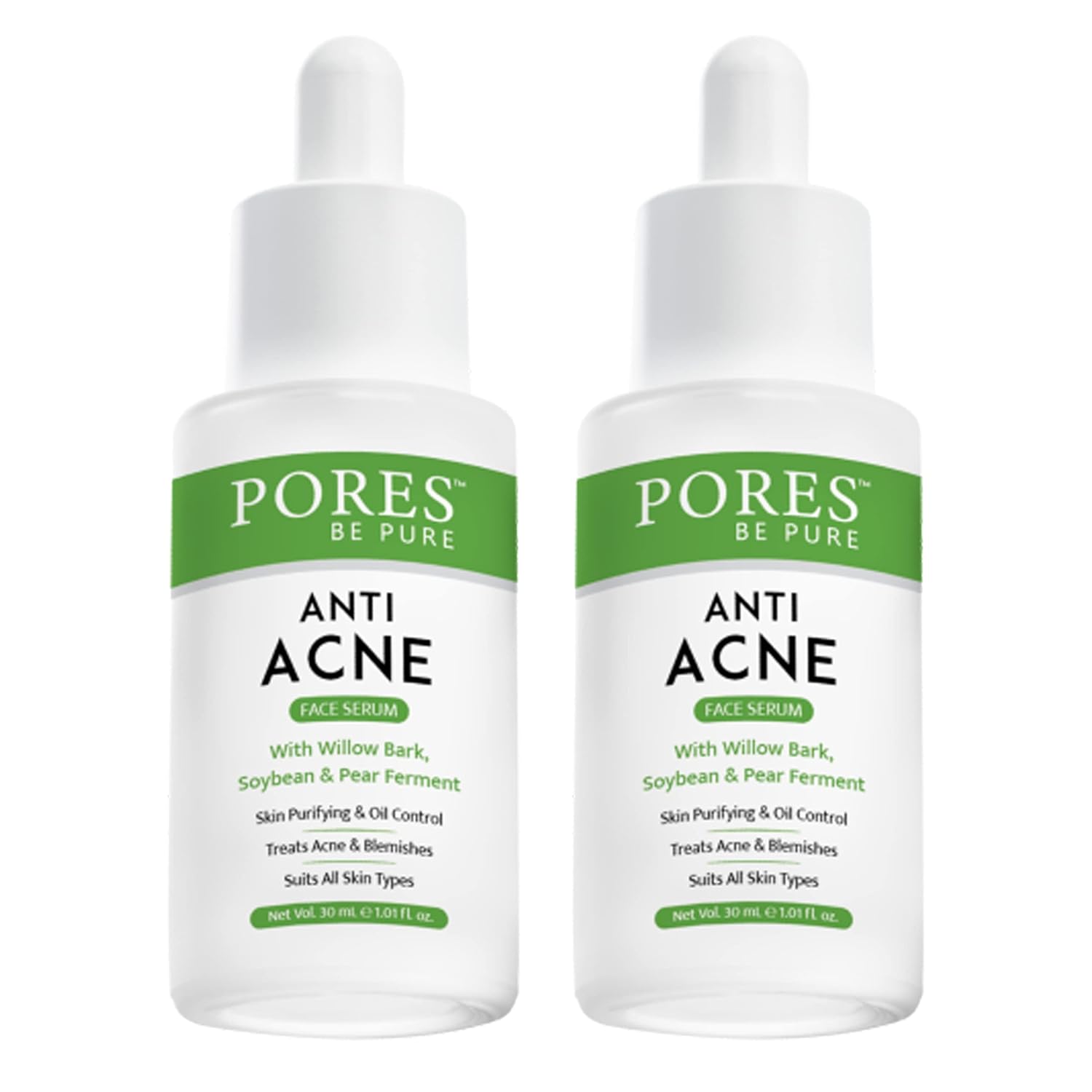 PORES Be Pure Anti Acne Face Serum For Acne & Acne Marks, Blemishes