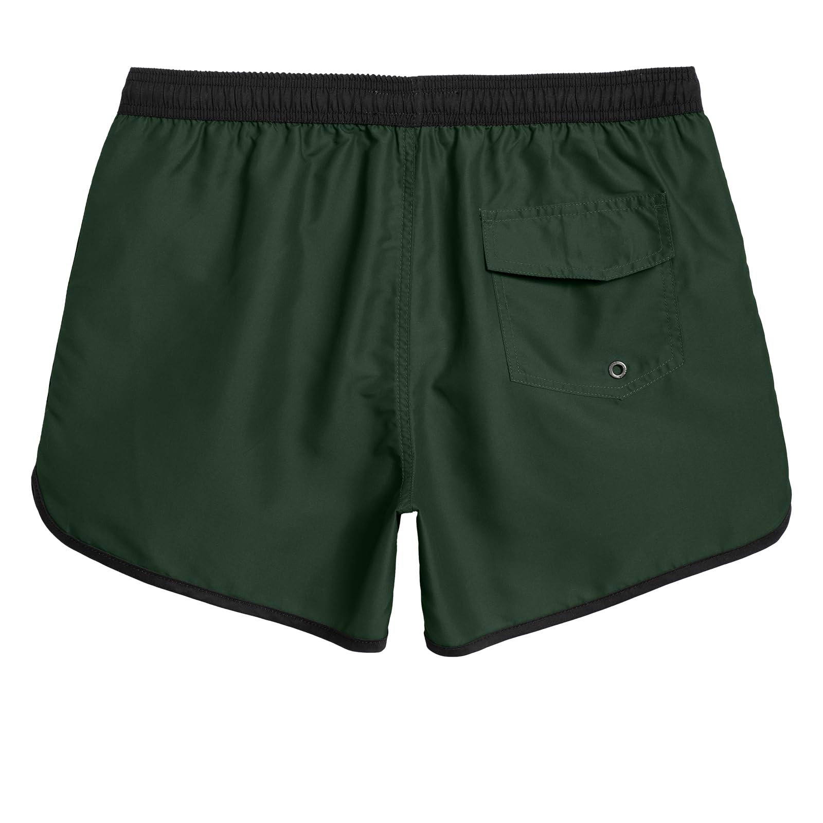 MaaMgic Costume Uomo Mare Vintage Asciugatura Rapida Costume da Bagno Pantaloncini Corto Swim Trunks con Fodera Rete e 3 Tasche