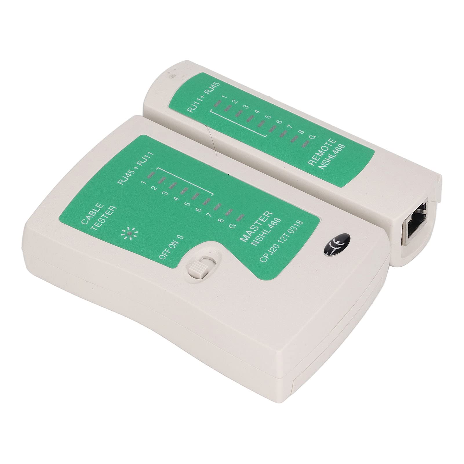 Tester Per Cavi Di Rete Con Localizzatore Di Rottura – RJ11/RJ45, Impermeabile E Con Allarme Batteria Scarica
