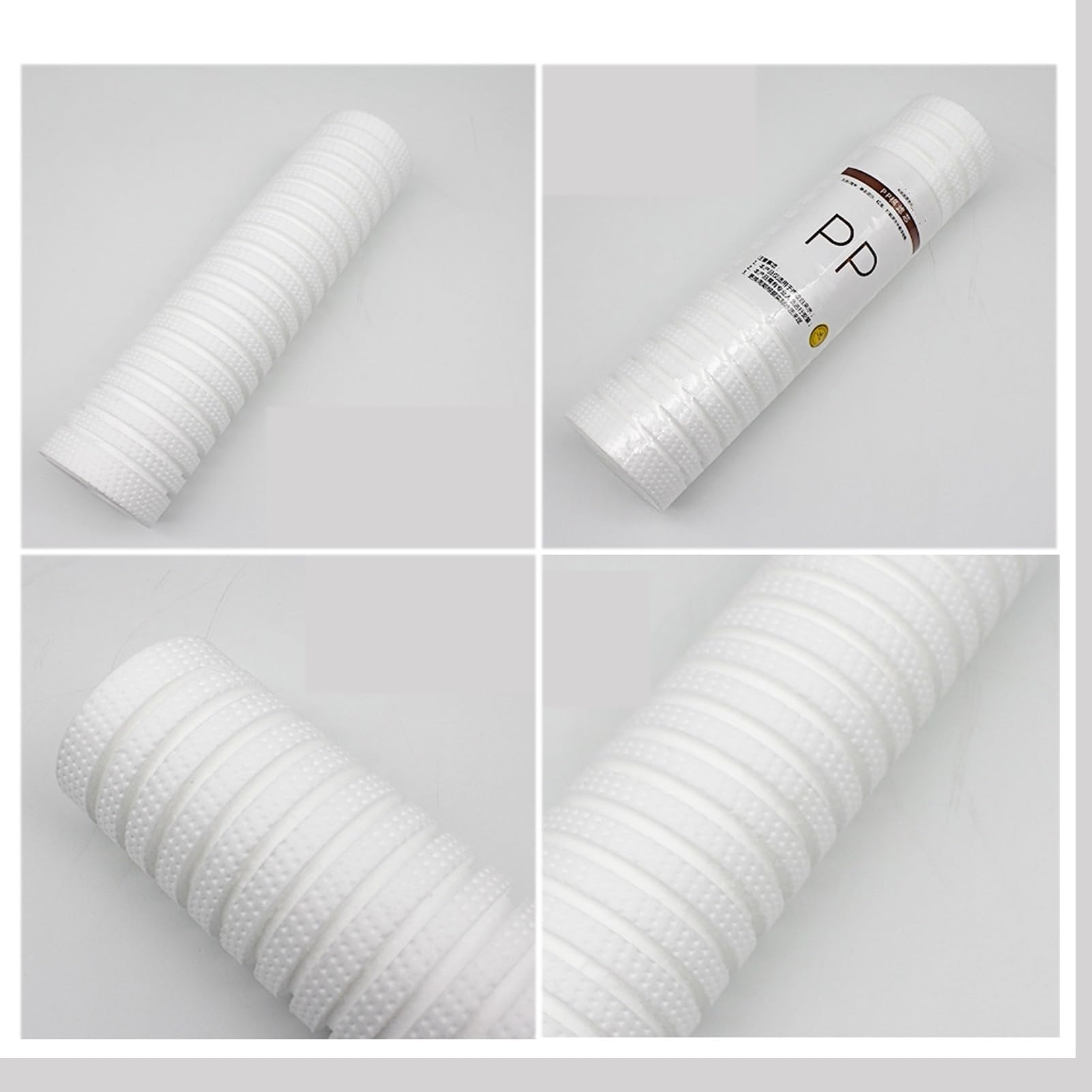 1/5 Mikron Sedimentfilter für das ganze Haus, 10 x 2,5 gerillte PP-Baumwoll-Wasserfilter, 10-teiliger Kartuschenersatz, für Brunnenwasser(5 micron)