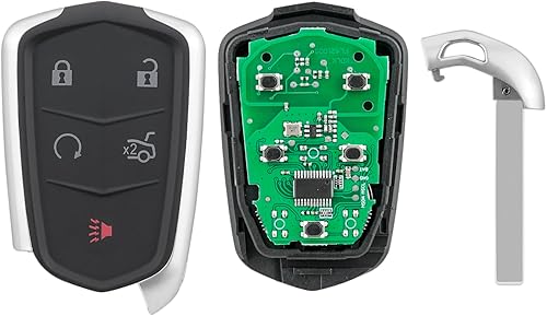 Miniatura 6 de Reemplazo del mando a distancia para Cadillac ATSCTS 2014-2017Cadillac SRXXTSEscalade 2015 2016 2017 FCCID( HYQ2AB 315MHZ)