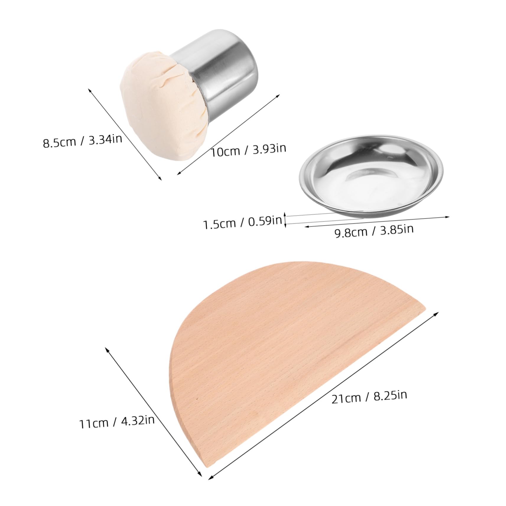 ABOOFAN 1 Set Pancake Pan Oil Applicator Basting Brush for Cooking Versatile Crepe Pancake Tool