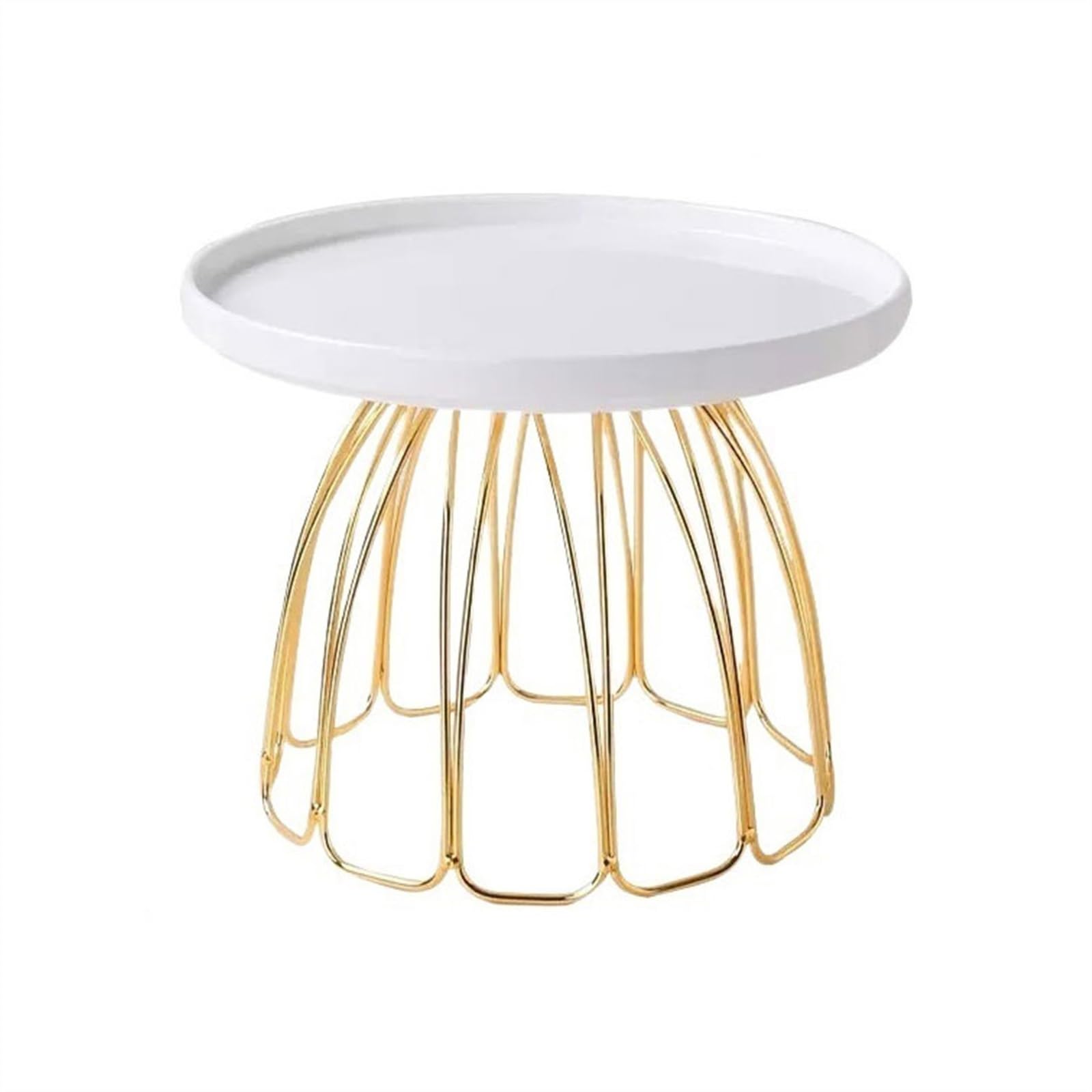 XYJIAOU2026 Cake Rack Exquisite Ceramic High Cake Plate Dim Sum Tray Dessert Table Display Frame Cupcake Rack(White,Large)