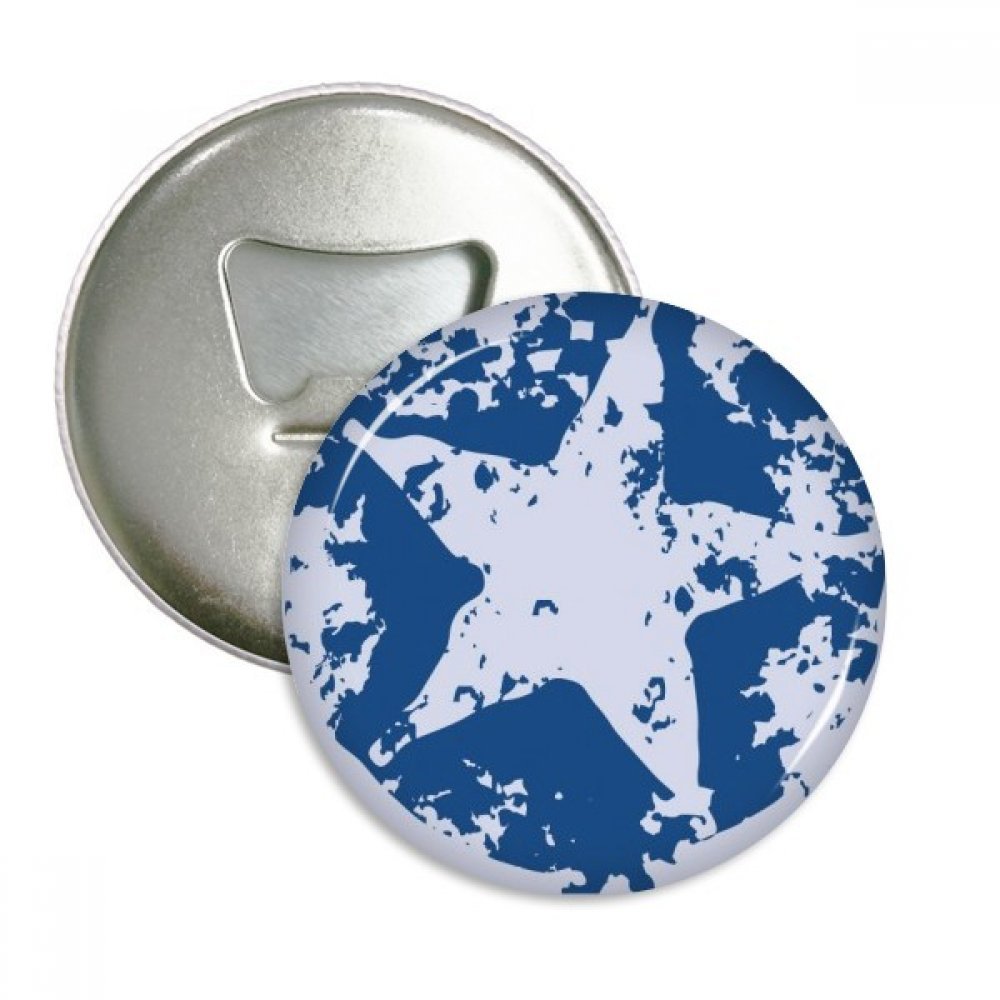 Décapsuleur aimanté étoile et badges ronds - Lot de 3 accessoires déco