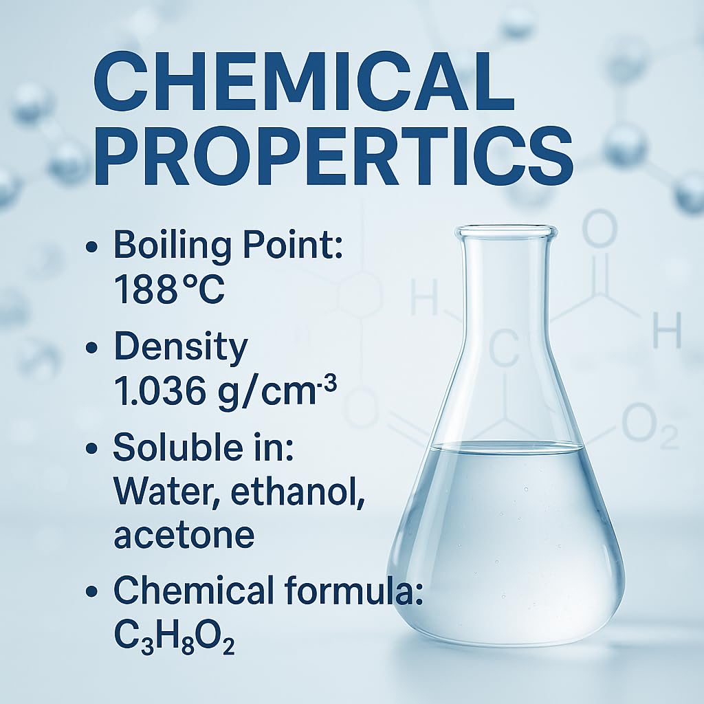 GiDeli Propilenglicol 99,5% 2 x 10L monopropilenglicol (PG) disolvente para cosméticos, farmacéutica, química, industria, laboratorio y aplicaciones técnicas