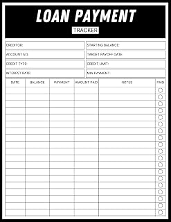 Loan Payment Tracker