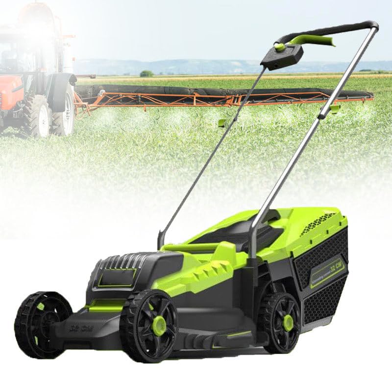 Escarificador eléctrico inalámbrico para césped, motor sin escobillas, 3 profundidades ajustables para césped y jardines saludables