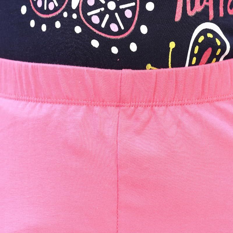 Image of ZION Leggings for Girls - Cotton Regular Fit Ankle Length | Soft & Comfortable | Perfect for Every Occasion - School, Play & Beyond | Multiple Sizes & Colors