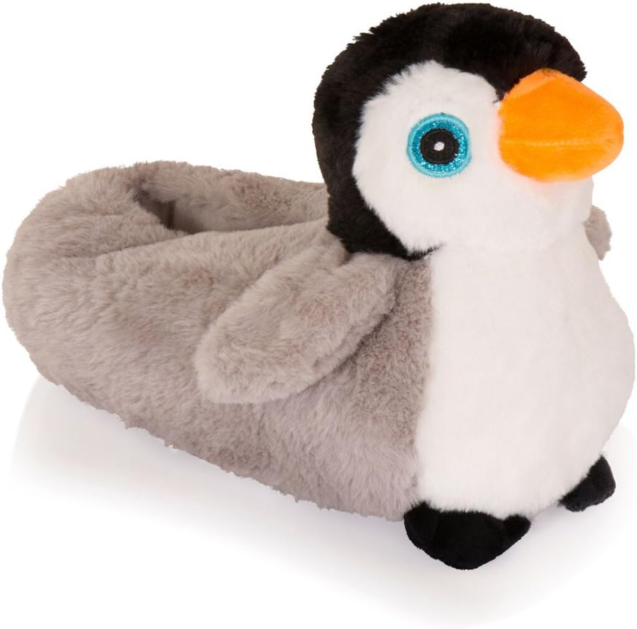 Loungeable Boutique Womens 3D Animal Slippers - Rory Lion