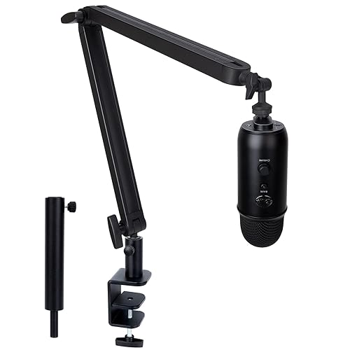 Adjustable Height Microphone Stand