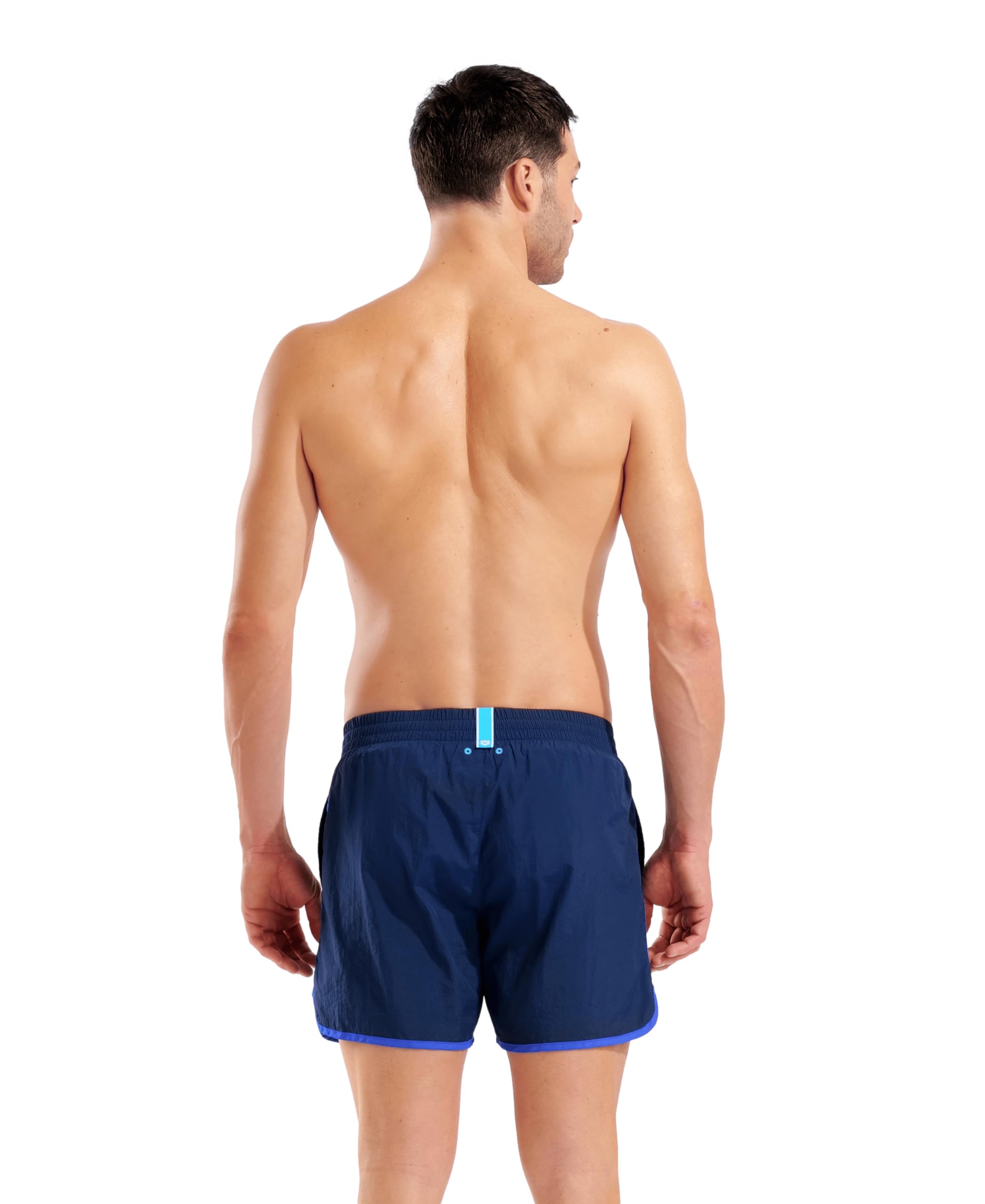 ARENA Bañador Corto para Hombre Big Logo Borders