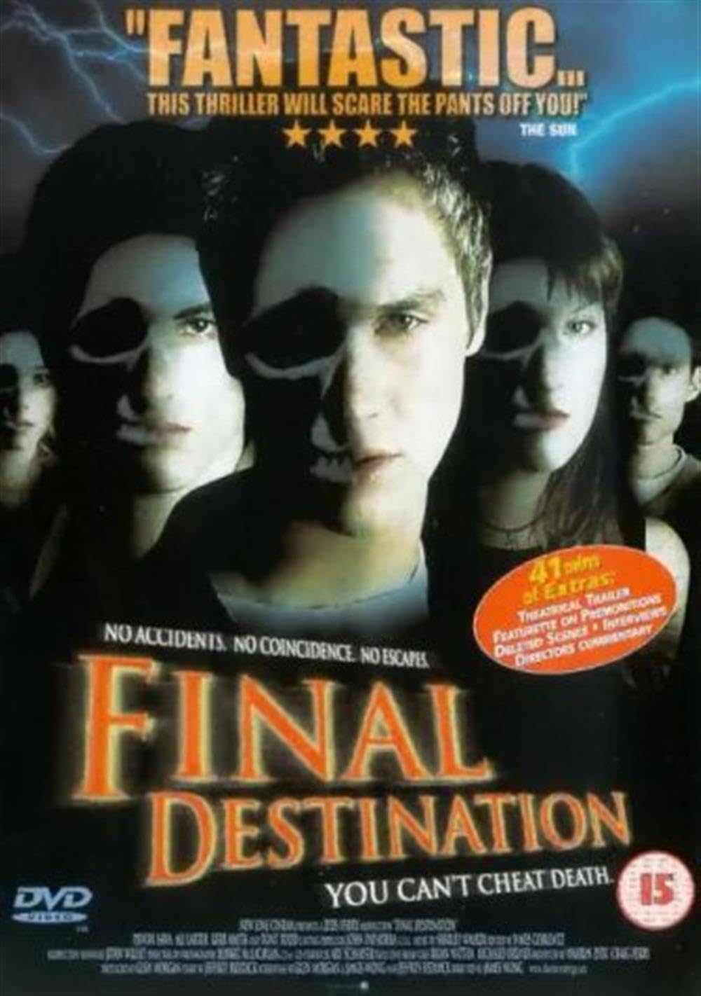 FINAL DESTINATION DVD NEW SEALED + FREE UK POST #250