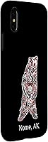 Vista 9 de iPhone XR Nome Alaska Native American Indian Brown - Funda para iPhone XR