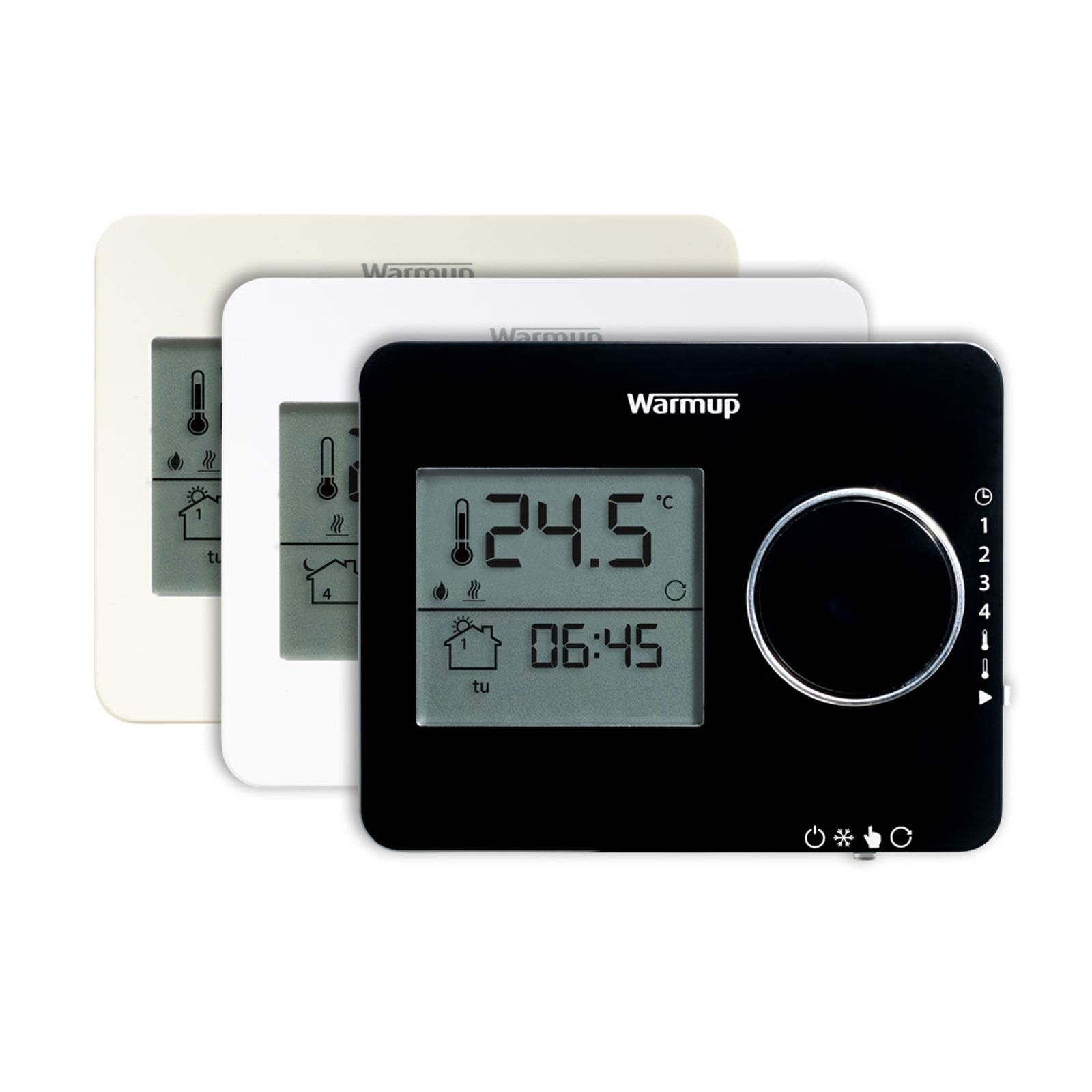 Tempo termostato digitale termostato caldaia termostato ambiente Nero